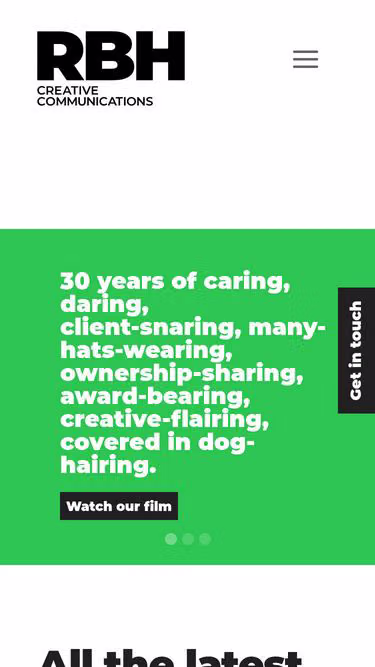 Screenshot of rbh.uk