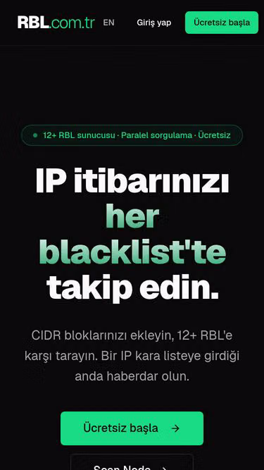 Screenshot of rbl.com.tr