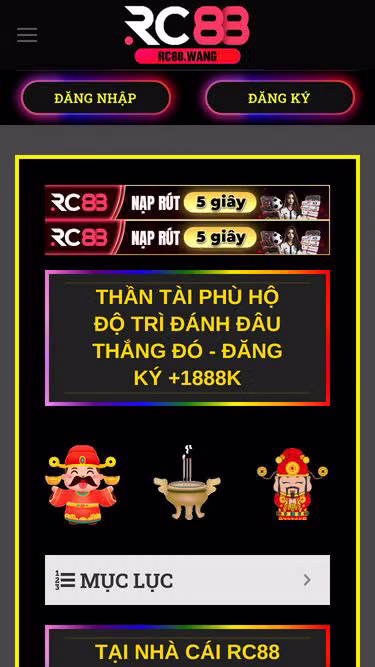 Screenshot of rc88.wang