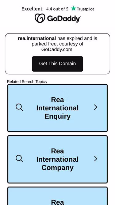 Screenshot of rea.international