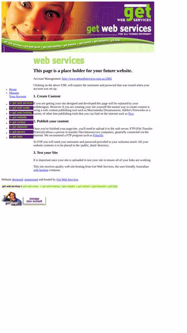Screenshot of readysetgo.au