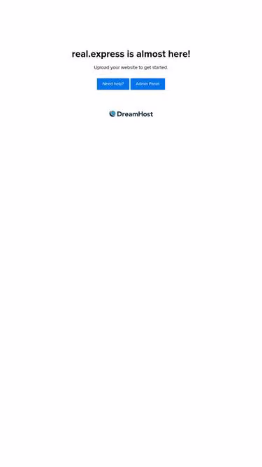 Screenshot of real.express