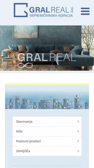 Screenshot of real.si