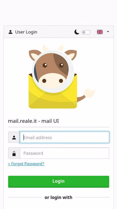 Screenshot of reale.it