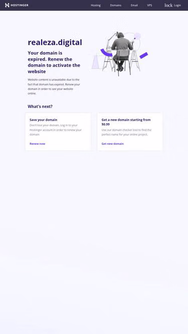 Screenshot of realeza.digital