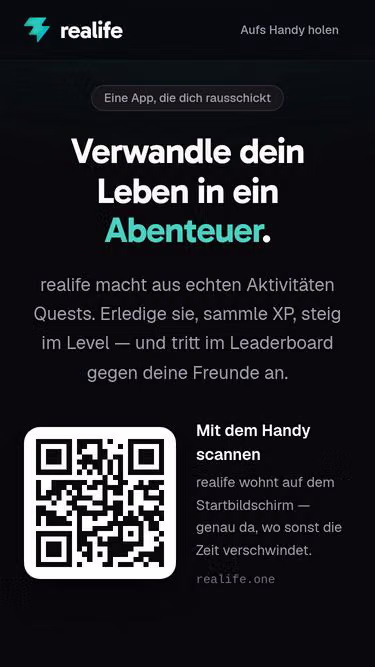 Screenshot of realife.one