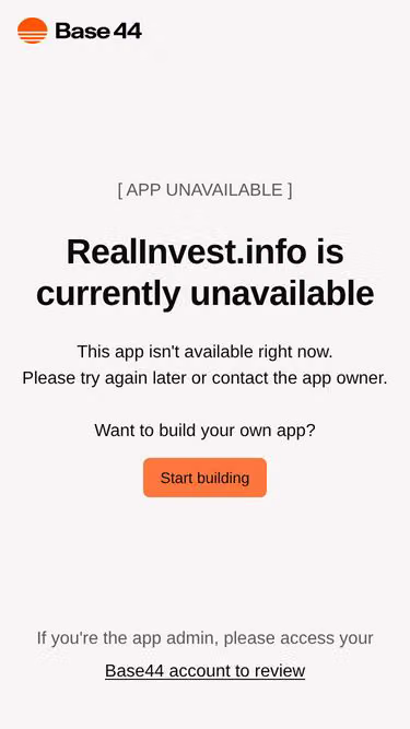 Screenshot of realinvest.info