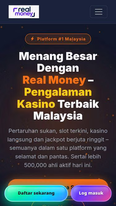 Screenshot of realmoney.bio