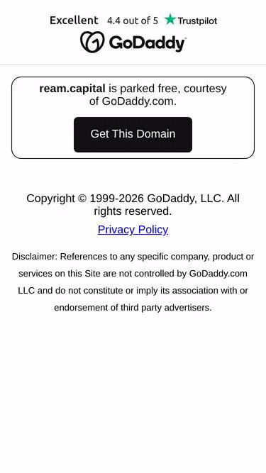 Screenshot of ream.capital