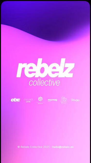 Screenshot of rebelz.es