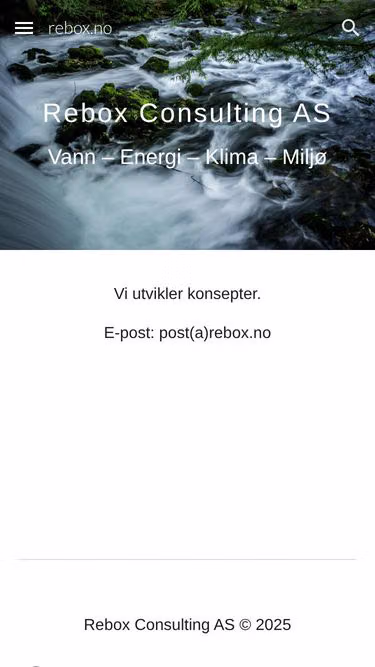 Screenshot of rebox.no