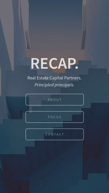 Screenshot of recap.ae
