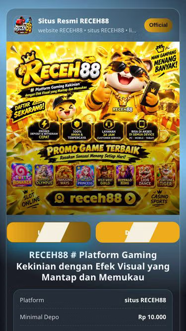 Screenshot of receh88.diy