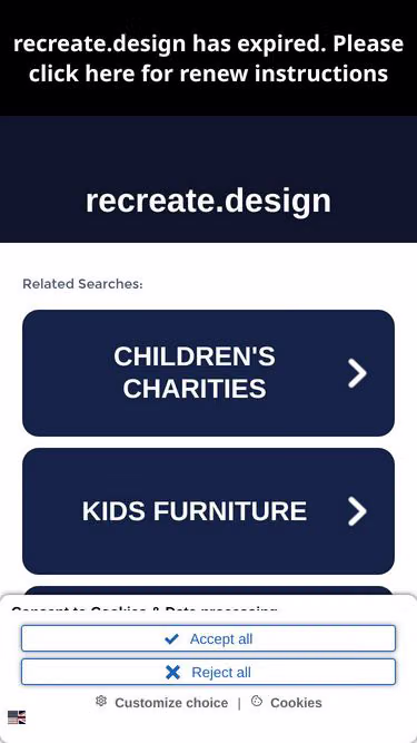 Screenshot of recreate.design