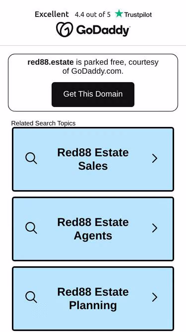 Screenshot of red88.estate