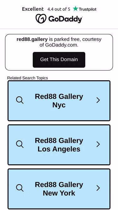 Screenshot of red88.gallery