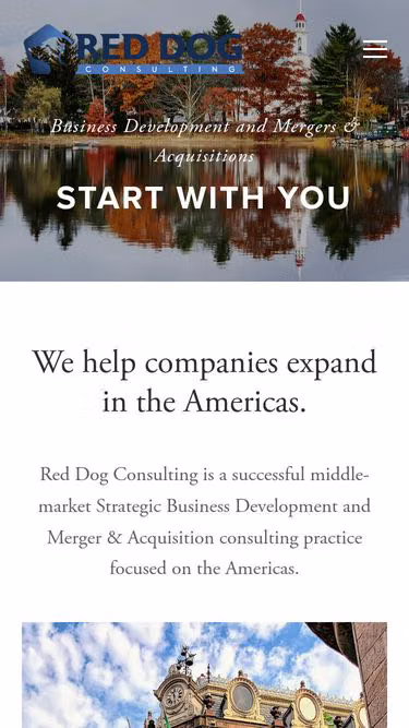 Screenshot of reddog.consulting
