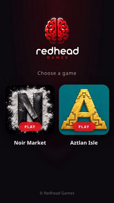 Screenshot of redhead.games
