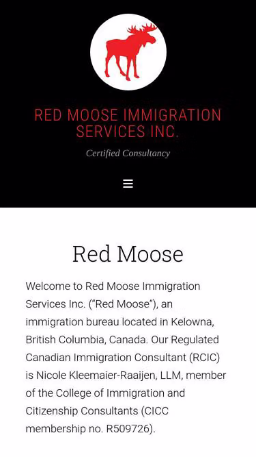 Screenshot of redm.ca