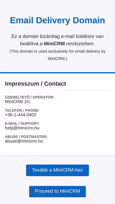 Screenshot of redm.email