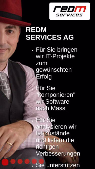 Screenshot of redm.services