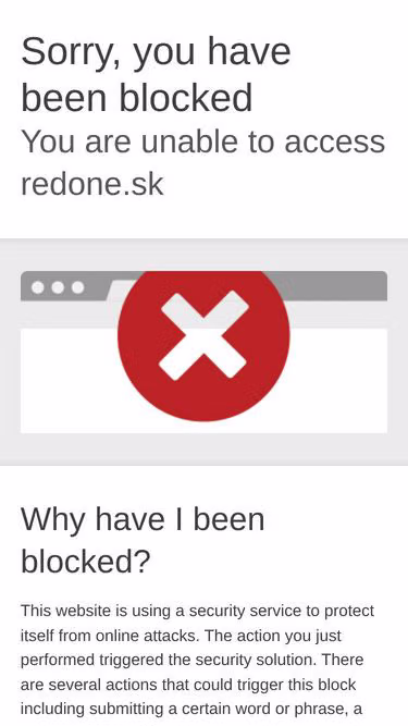 Screenshot of redone.sk