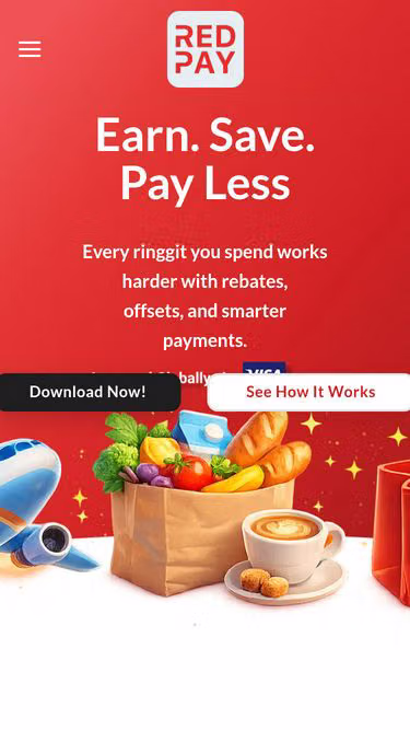 Screenshot of redpay.com.my