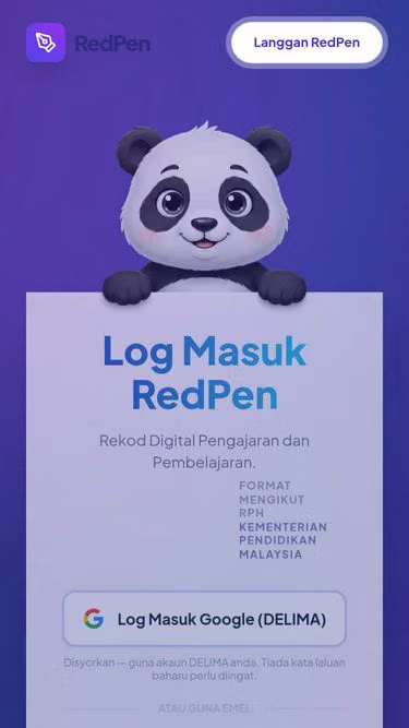 Screenshot of redpen.com.my