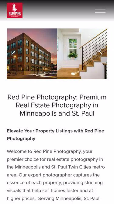 Screenshot of redpine.online