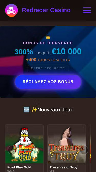 Screenshot of redracer.fr