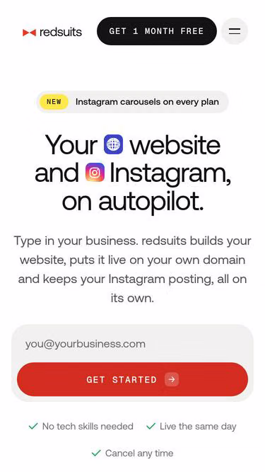 Screenshot of reds.to