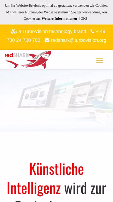 Screenshot of redshark.info