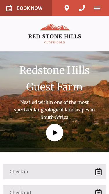 Screenshot of redstone.co.za