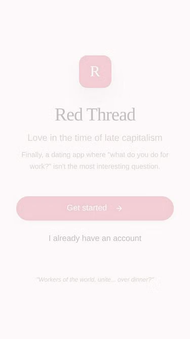 Screenshot of redthread.site