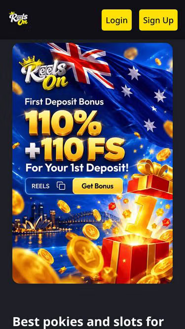 Screenshot of reelson.ltd
