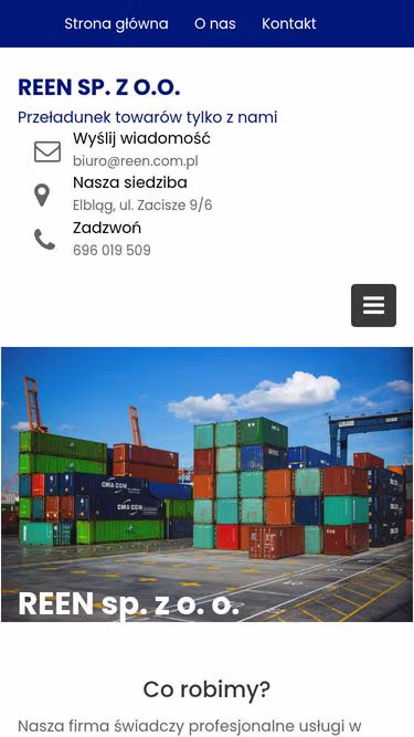 Screenshot of reen.com.pl