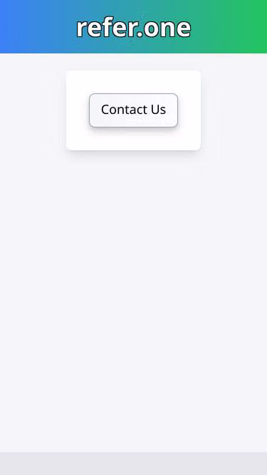 Screenshot of refer.one