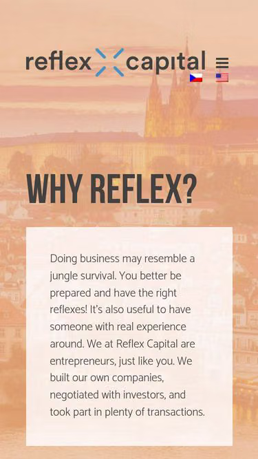 Screenshot of reflex.capital