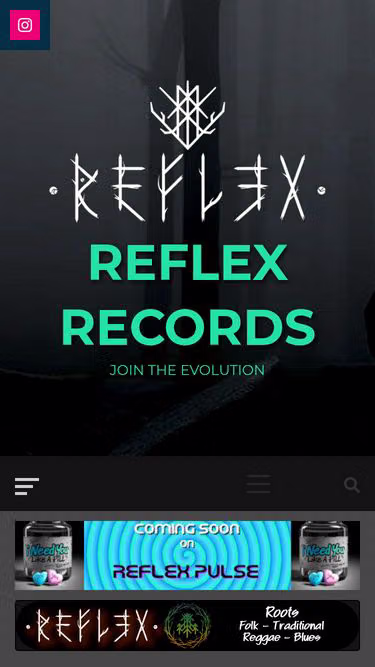 Screenshot of reflex.rocks