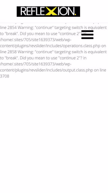 Screenshot of reflexion.solutions