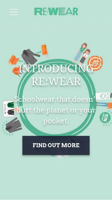 Screenshot of reform.clothing