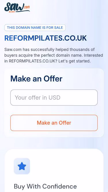Screenshot of reformpilates.co.uk
