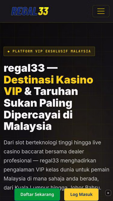 Screenshot of regal33.bar