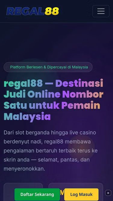Screenshot of regal88.bar