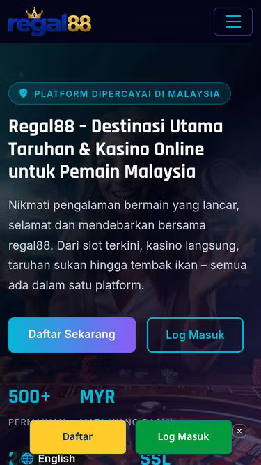Screenshot of regal88.vin