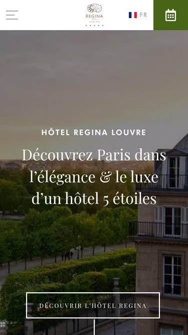 Screenshot of regina.paris