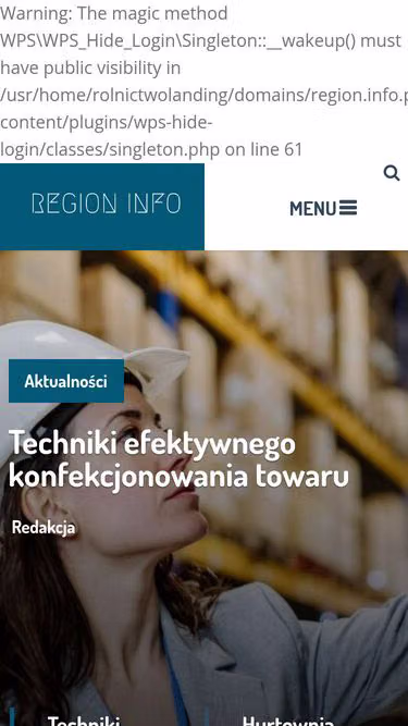 Screenshot of region.info.pl