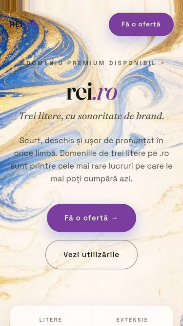 Screenshot of rei.ro
