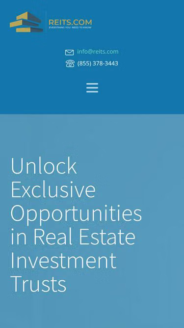 Screenshot of reits.com