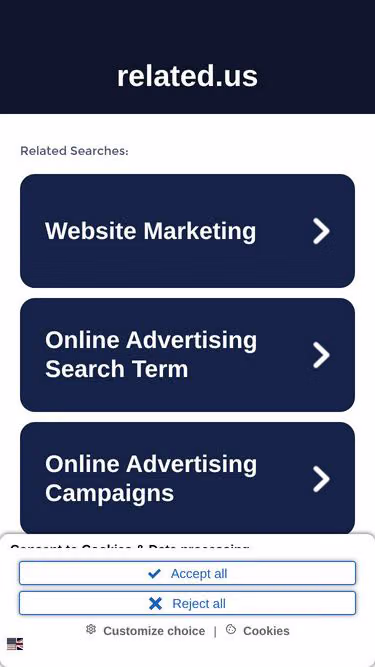 Screenshot of related.us